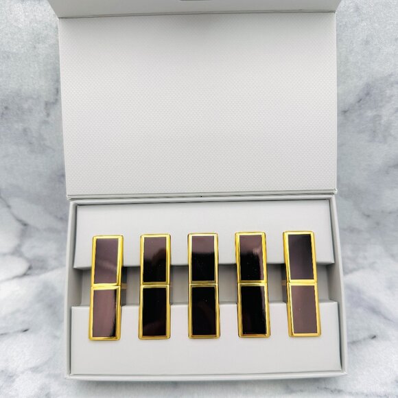 Tom Ford Mini Deluxe Lipstick Set-Pussycat,Scarlet,Casablanca,Pink-5pc-BOXED-NEW - Picture 4 of 13